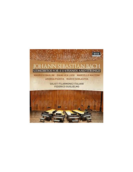 Concerti Per 2, 3 E 4 Per Pianoforte Live At Amiata Piano Festival - CD