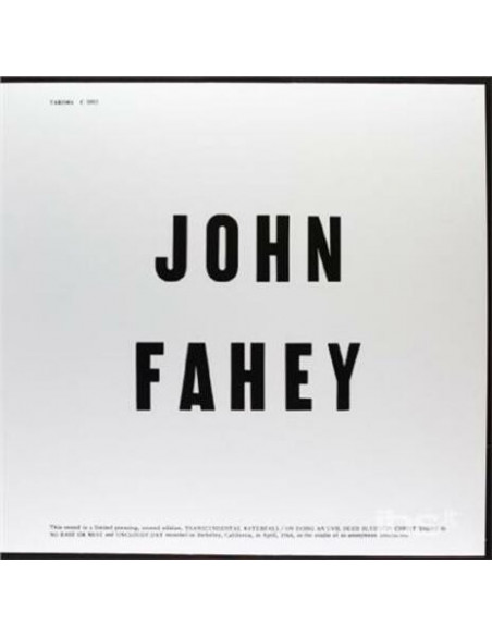 Fahey John - Blind Joe Death