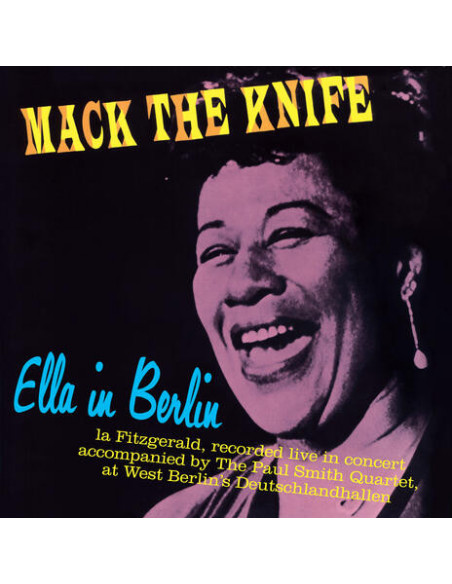 Fitzgerald Ella - Ella In Berlin (Mack The Knife) (Limited Edt. Blue Vinyl)