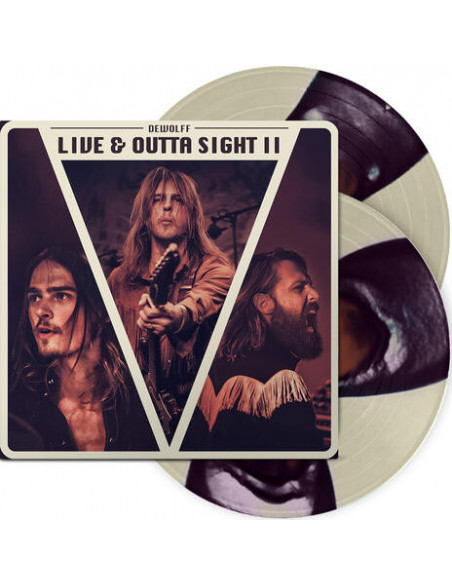 Dewolff - Live & Outta Sight Ii (Vinyl 3 Color Striped Limited Edt.)