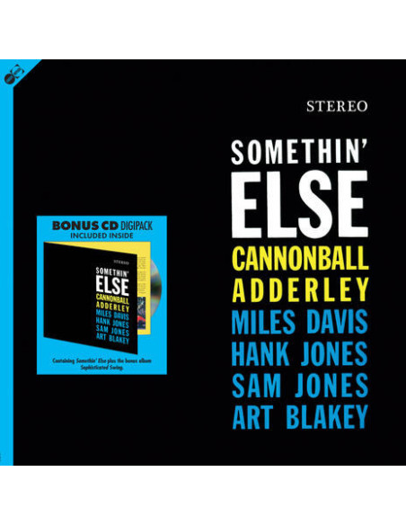 Adderley Cannonball - Somethin' Else (Lp + Cd)