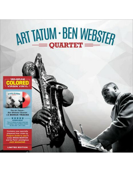 Tatum Art & Webster Ben - Art Tatum & Ben Webster Quartet (180 Gr. Vinyl Red Limited Edt.)