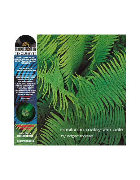 Edgar Froese - Epsilon In Malaysian Pale (Vinyl Msrble Milky Clear & Green Ltd.) (Rsd 2022)