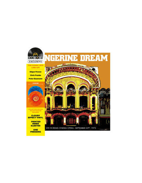 Tangerine Dream - Live At Reims Cinema Opera (September 23Rd, 1975)(Vinylpicture Disc) (Rsd 2022)