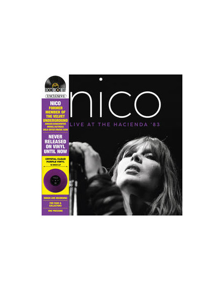 Nico - Live At The Hacienda '83 (Vinyl Crystal Clear Purple Ltd.) (Rsd 2022)