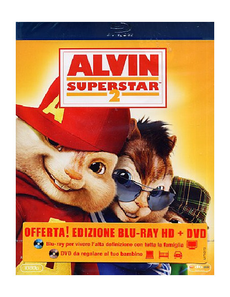 Alvin Superstar 2 (Blu-Ray+Dvd)
