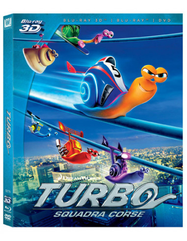 Turbo (Blu-Ray 3D+Blu-Ray+Dvd)