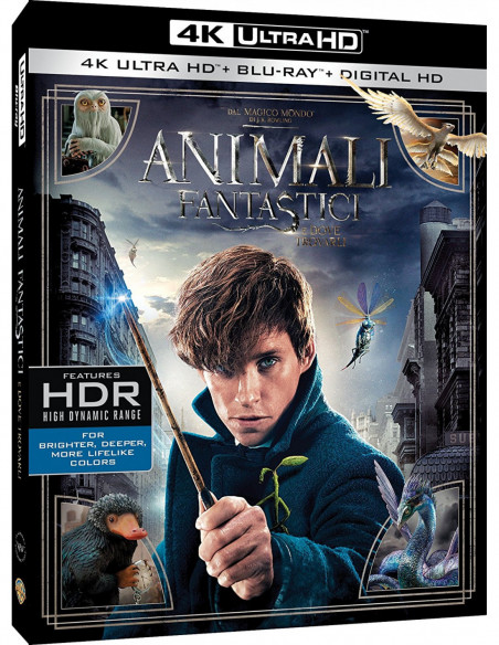 Animali Fantastici E Dove Trovarli (Blu-Ray 4K Ultra HD+Blu-Ray)