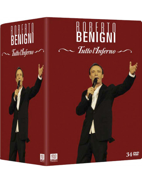 Roberto Benigni - Tutto L'Inferno (34 Dvd)