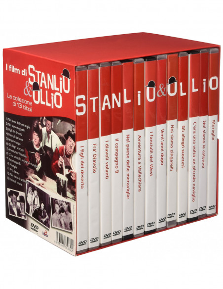 Stanlio & Ollio Collezione (13 Dvd)