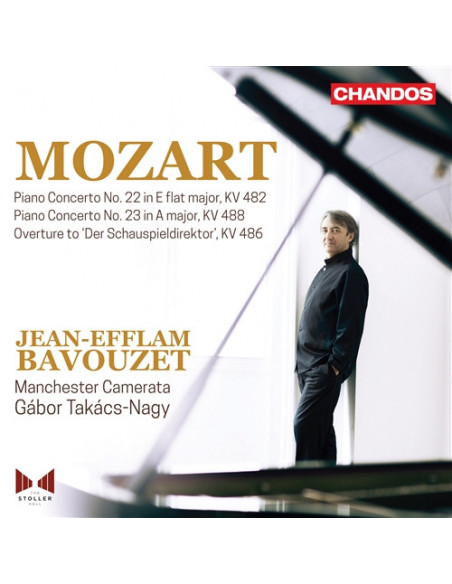 Bavouzet, Jean-Effla - Mozart: Piano Concerto No. 22, K. 482 & - (CD)