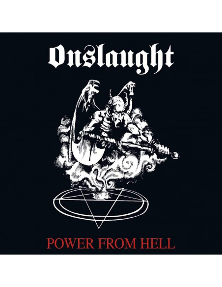 Onslaught - Power From Hell (Vinyl White, Red Splatter)