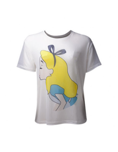 Disney: Alice In Wonderland Sublimation Mesh White (T-Shirt Donna Tg. XL)