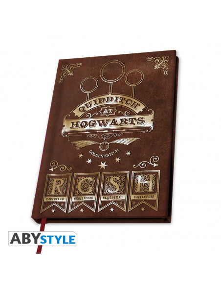 Harry Potter: ABYstyle - Quidditch (A5 Notebook / Quaderno)