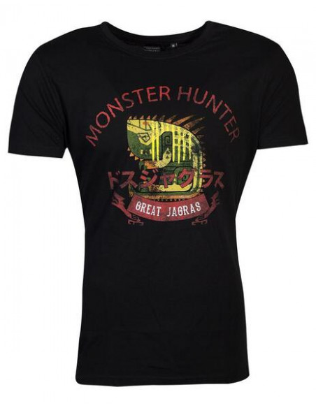 Capcom: Monster Hunter - Jargas Black (T-Shirt Unisex Tg. S)