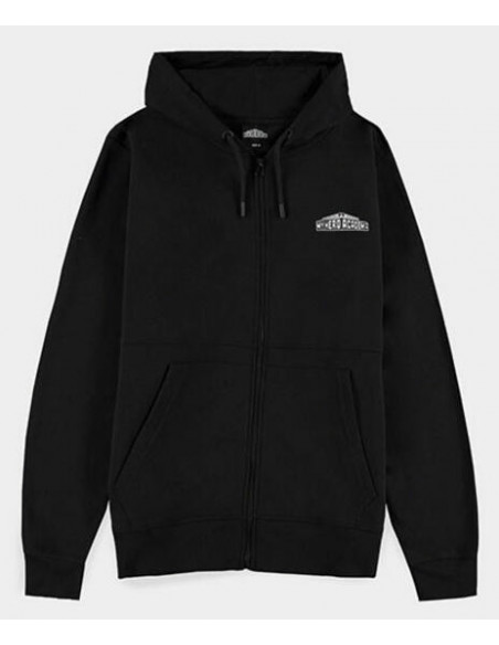 My Hero Academia: Izuku Midoriya Zipper Black (Felpa Con Cappuccio Unisex Tg. S)