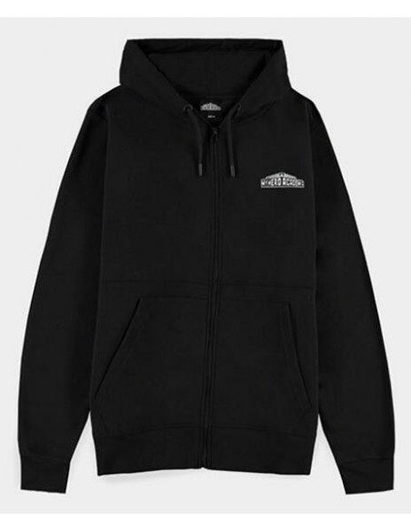 My Hero Academia: Izuku Midoriya Zipper Black (Felpa Con Cappuccio Unisex Tg. L)
