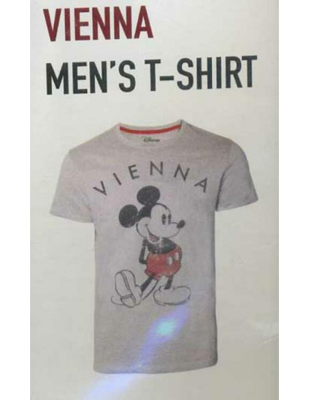 Disney: Mickey Mouse Vienna Grey (T-Shirt Unisex Tg. S)