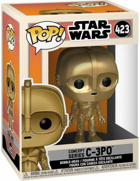 Star Wars: Funko Pop! - Concept Series - C-3Po (Vinyl Figure 423)