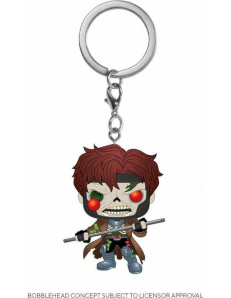 Marvel: Funko Pop! Keychain - Zombies - Gambit