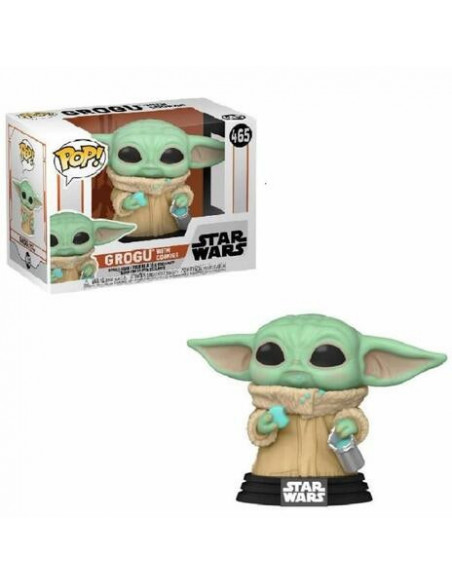 Star Wars: Funko Pop! - Mandalorian - Gogu With Cookies (Vinyl Figure 465)