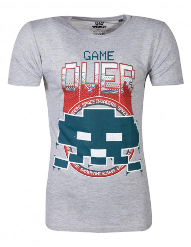 Space Invaders: Game Over Grey...