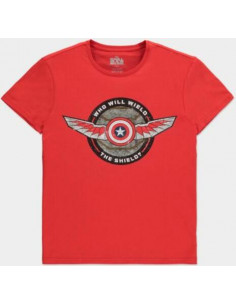 Marvel: Falcon & The Winter Soldier Red (T-Shirt Unisex Tg. M)