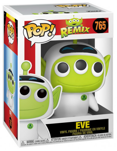 Disney: Funko Pop! - Pixar Alien Remix - Eve (Vinyl Figure 765)