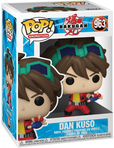 Bakugan: Funko Pop! Animation - Dan Kuso (Vinyl Figure 963)