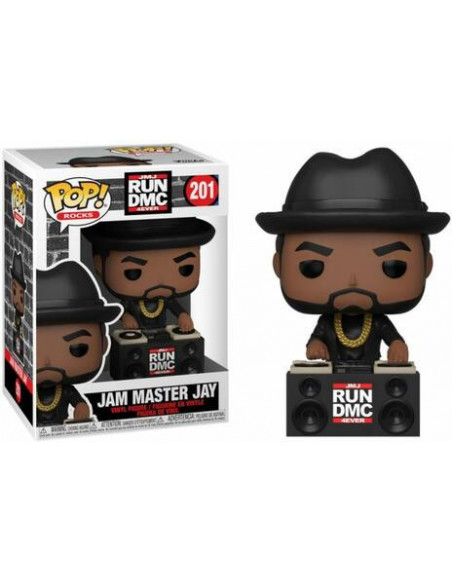 Run Dmc: Funko Pop! Rocks - Jam Master Jay (Vinyl Figure 201)