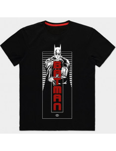 Dc Comics: Batman - Dark Knight Black (T-Shirt Unisex Tg. M)
