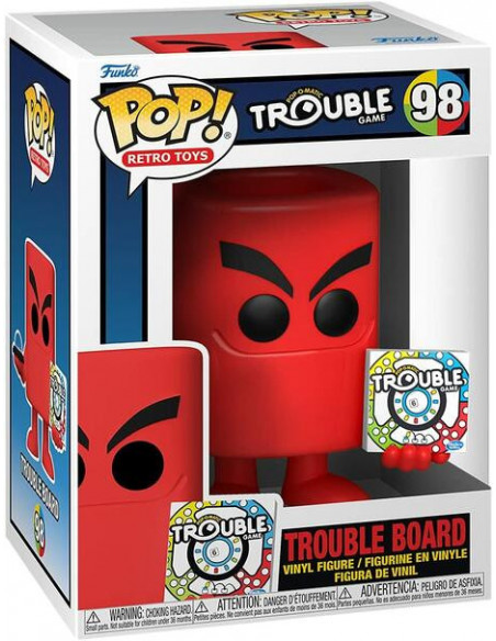 Trouble Game: Funko Pop! Retro Toys - Trouble Board (Vinyl Figure 98)