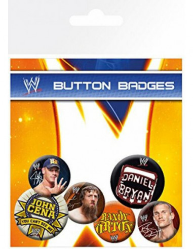 Wrestling: Wwe: Superstars (Badge Pack)