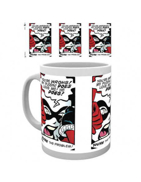Dc Comics: Batman Comics - Harley Quinn Puddin (Tazza)