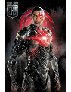 Dc Comics: Justice League Movie - Cyborg Solo (Poster Maxi 61x91,5 Cm)