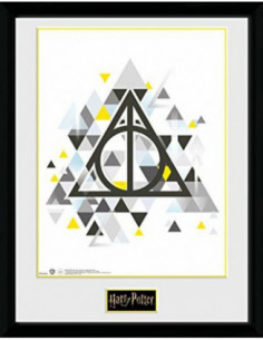 Harry Potter: Deathly Pixels (Stampa In Cornice 30x40cm)