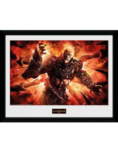 God Of War: Ares (Stampa In Cornice 30x40 Cm)