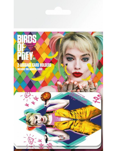 Birds Of Prey: Gb Eye - Harley Quinn (Targhetta Per Valigia)