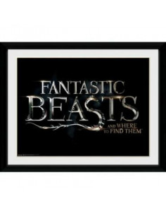 Fantastic Beasts: Logo (Stampa In Cornice 30x40 Cm)