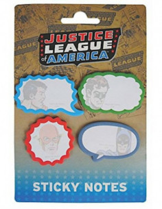 Dc Comics: Justice League Of America - Sticky Note (Blocchetto Fogli Adesivi)