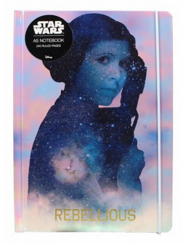Star Wars: Princess Leia (Quaderno A5)