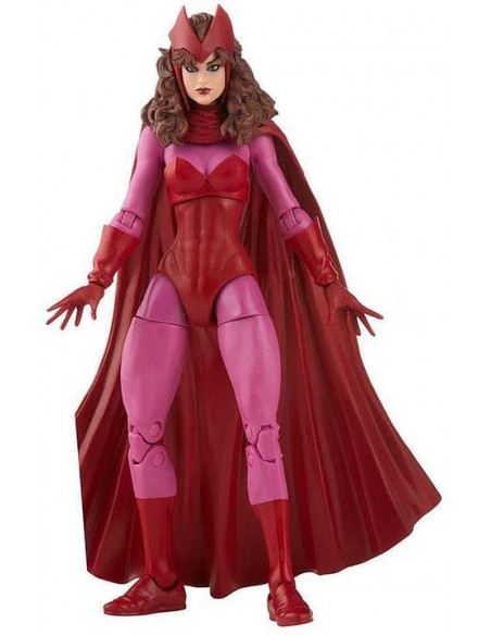 Marvel: Hasbro - Bruja Escarlata Retro Serie Legends Figura