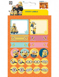 Imagicom: Minions Sticky Labels For Gifts