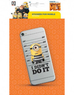 Imagicom Phonemin02 - Minions Stickers For Mobile I Didn'T Do It