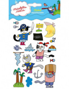 Imagicom Wallnic101 - Nicoletta Costa Pvc Sticker Pirates