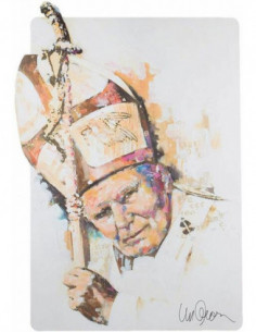 Imagicom: Giovanni Paolo Maxi Wall Sticker 1 Foglio 70X100Cm Textile