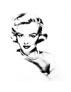 Imagicom Photomdays09 - Marilyn Black & White Photomural 200X254