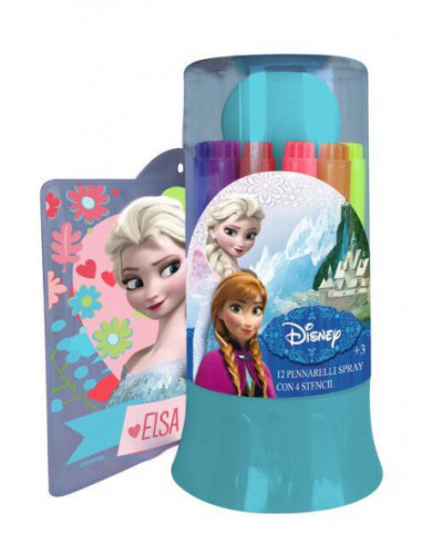 Disney: Frozen - 12 Pennarelli Spray
