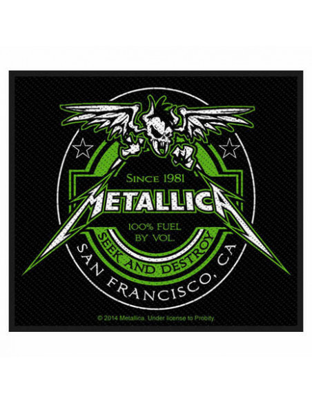 Metallica - Beer Label (Toppa)
