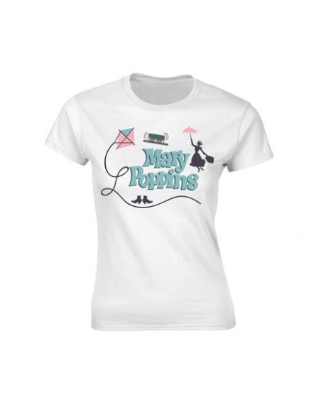 Disney: Mary Poppins Logos (T-Shirt Donna Tg. M)